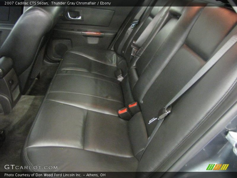 Thunder Gray Chromaflair / Ebony 2007 Cadillac CTS Sedan
