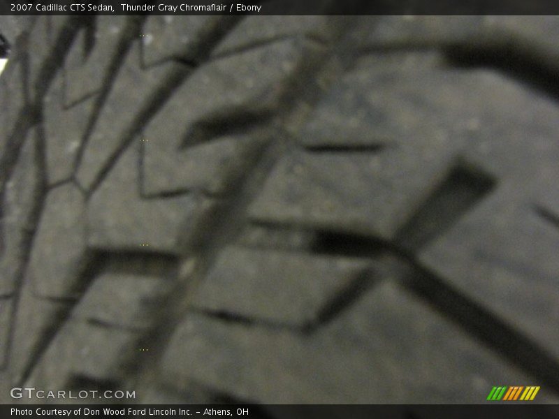 Thunder Gray Chromaflair / Ebony 2007 Cadillac CTS Sedan