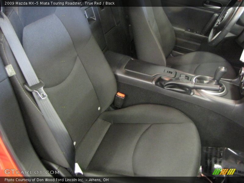  2009 MX-5 Miata Touring Roadster Black Interior