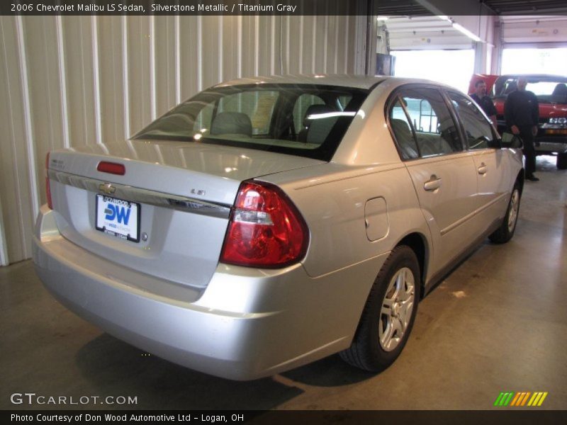 Silverstone Metallic / Titanium Gray 2006 Chevrolet Malibu LS Sedan