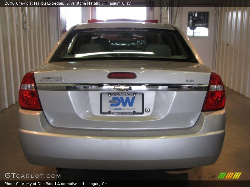 Silverstone Metallic / Titanium Gray 2006 Chevrolet Malibu LS Sedan