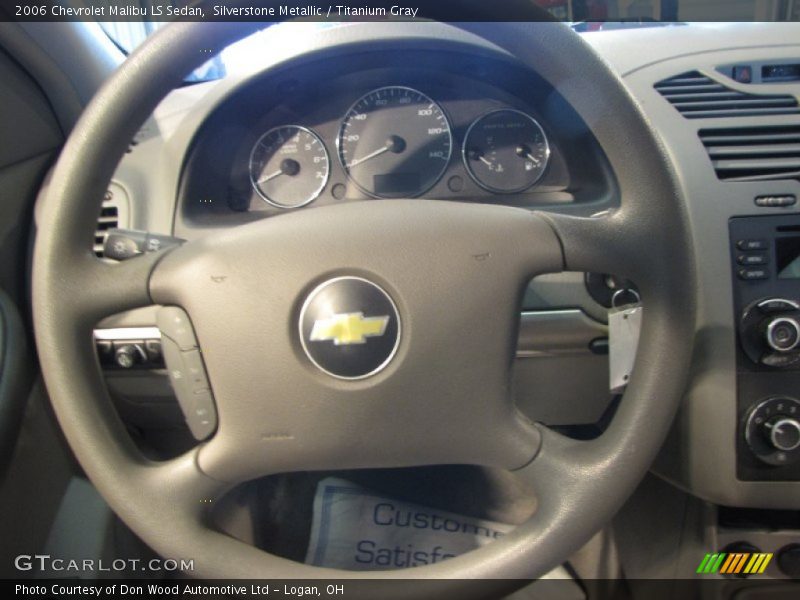 Silverstone Metallic / Titanium Gray 2006 Chevrolet Malibu LS Sedan