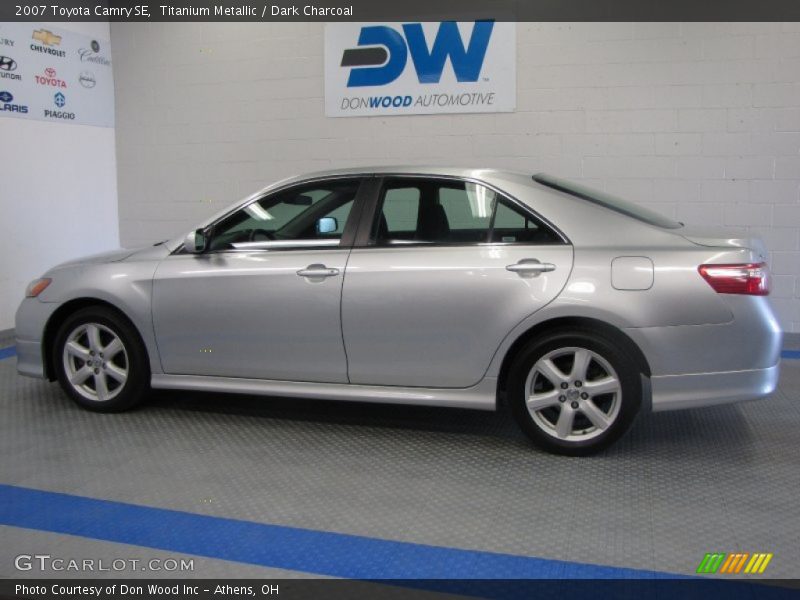 Titanium Metallic / Dark Charcoal 2007 Toyota Camry SE