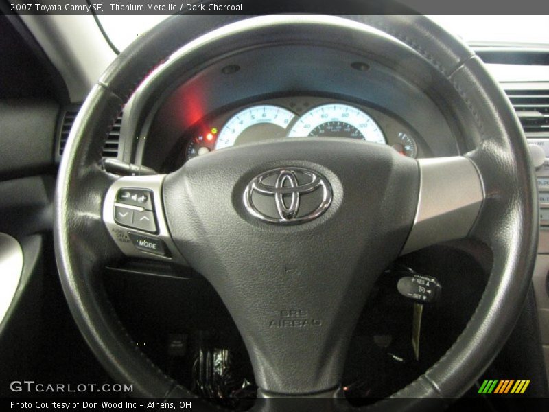 Titanium Metallic / Dark Charcoal 2007 Toyota Camry SE