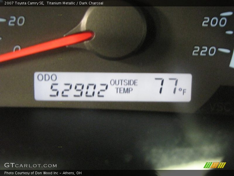 Titanium Metallic / Dark Charcoal 2007 Toyota Camry SE
