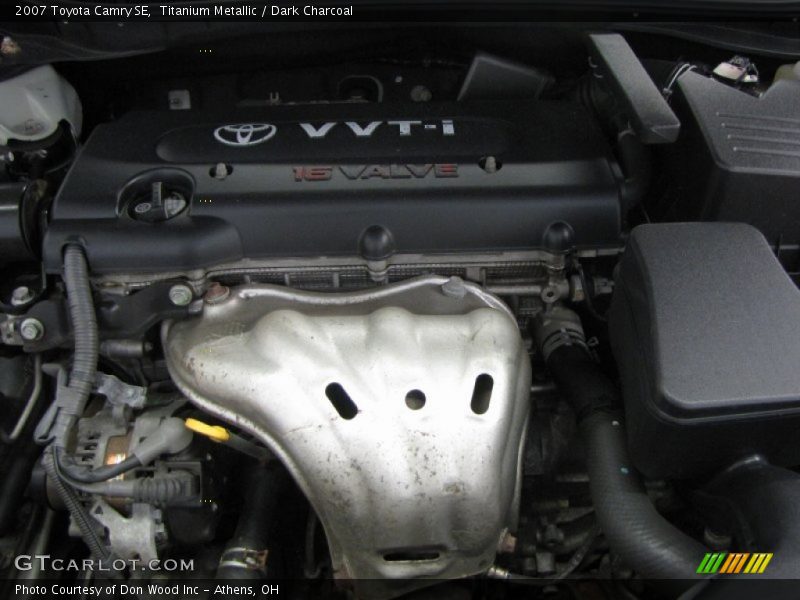 Titanium Metallic / Dark Charcoal 2007 Toyota Camry SE