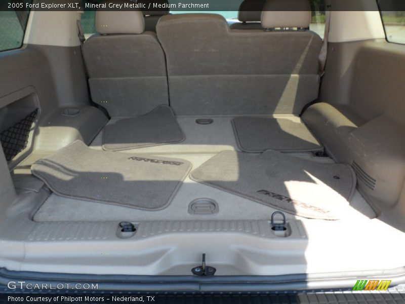 Mineral Grey Metallic / Medium Parchment 2005 Ford Explorer XLT