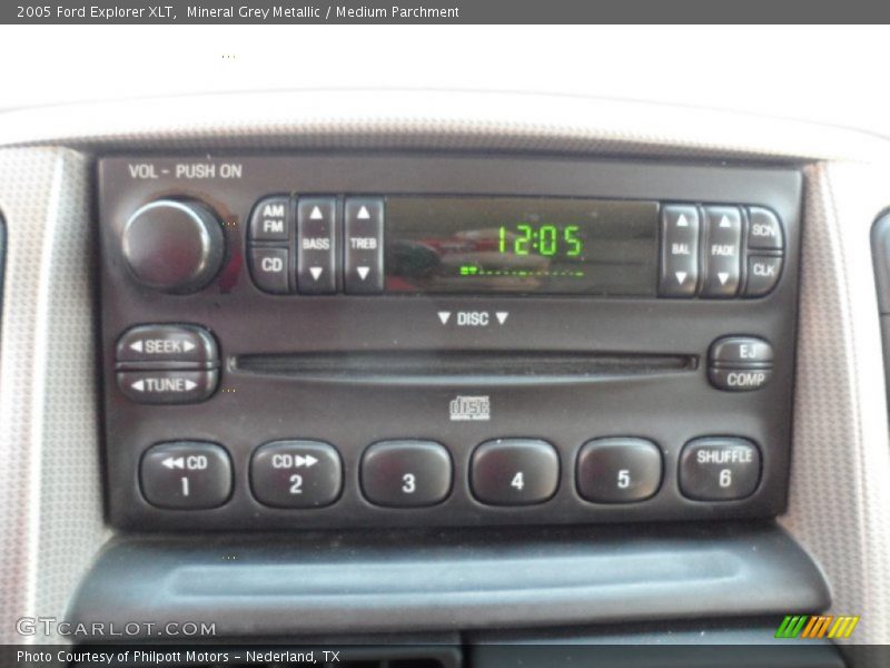 Mineral Grey Metallic / Medium Parchment 2005 Ford Explorer XLT