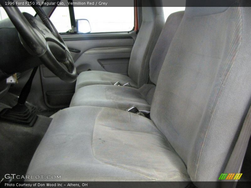  1996 F250 XL Regular Cab Grey Interior