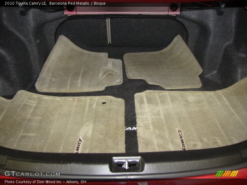 Barcelona Red Metallic / Bisque 2010 Toyota Camry LE