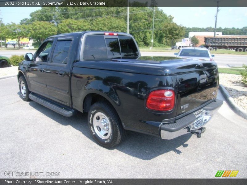 Black / Dark Graphite 2002 Ford F150 XLT SuperCrew
