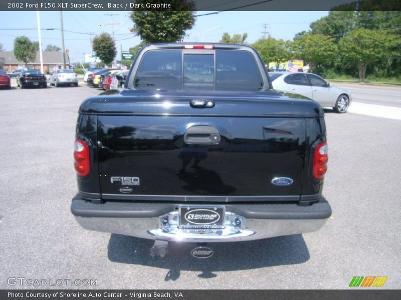 Black / Dark Graphite 2002 Ford F150 XLT SuperCrew