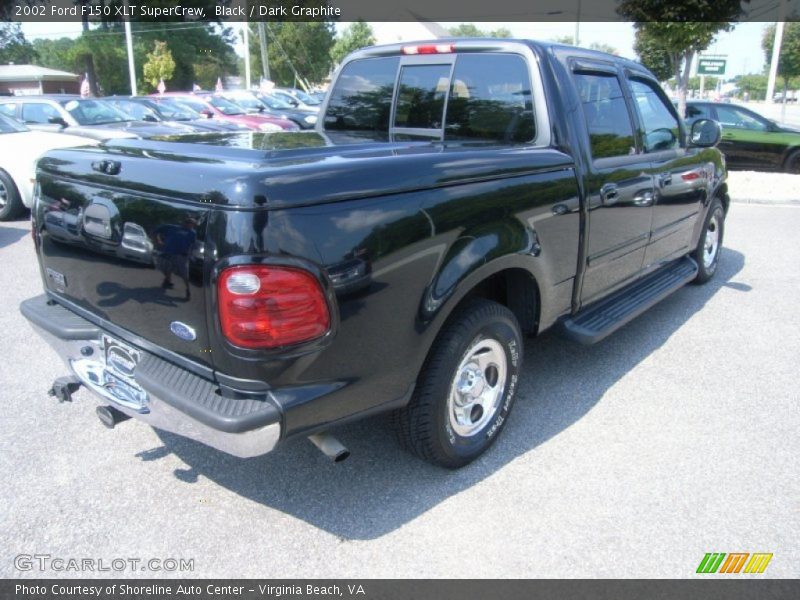 Black / Dark Graphite 2002 Ford F150 XLT SuperCrew