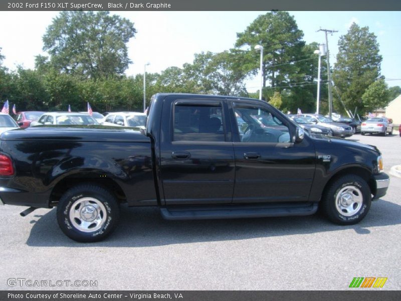 Black / Dark Graphite 2002 Ford F150 XLT SuperCrew