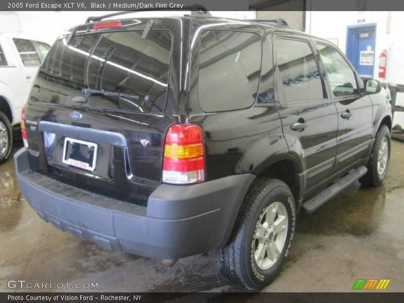 Black / Medium/Dark Flint Grey 2005 Ford Escape XLT V6