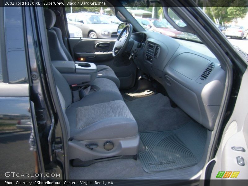 Black / Dark Graphite 2002 Ford F150 XLT SuperCrew
