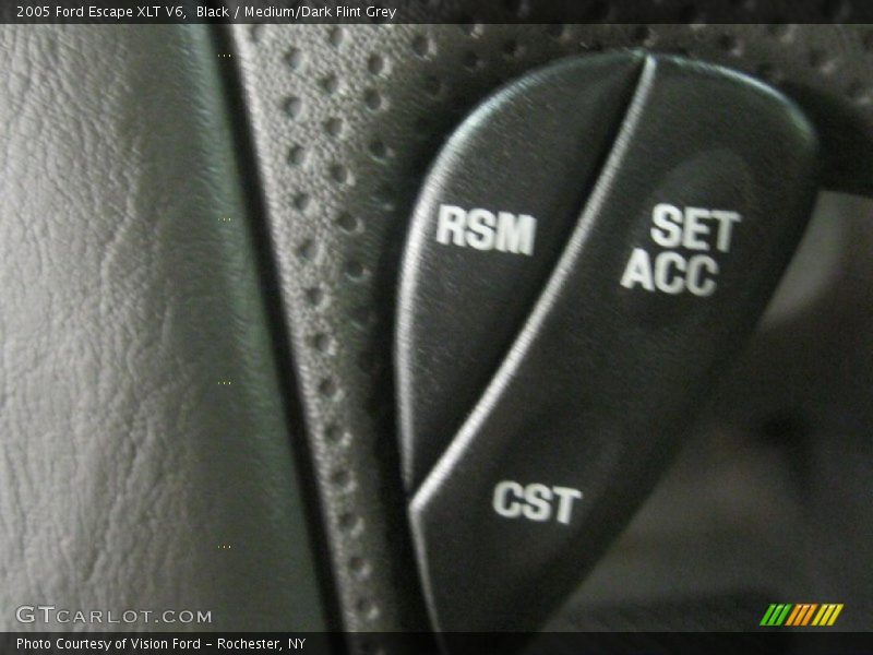 Black / Medium/Dark Flint Grey 2005 Ford Escape XLT V6