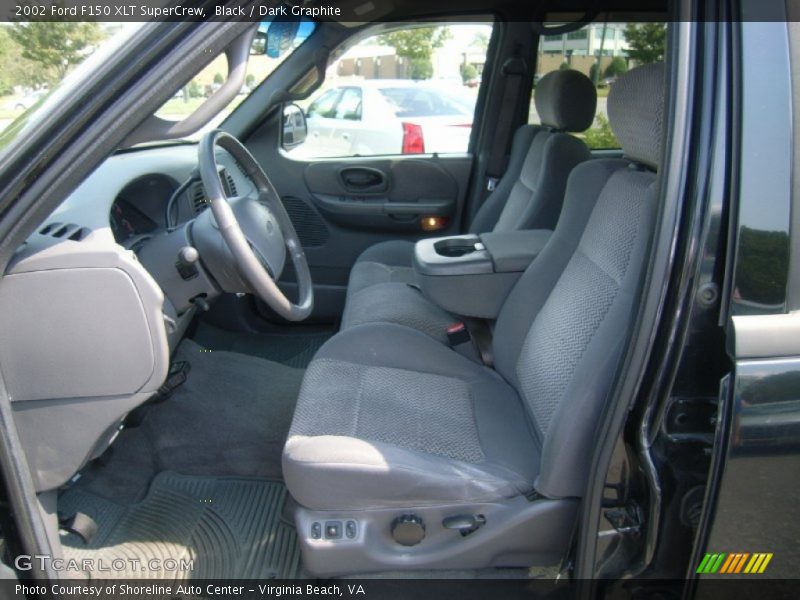 Black / Dark Graphite 2002 Ford F150 XLT SuperCrew