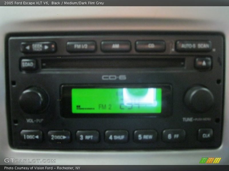 Black / Medium/Dark Flint Grey 2005 Ford Escape XLT V6