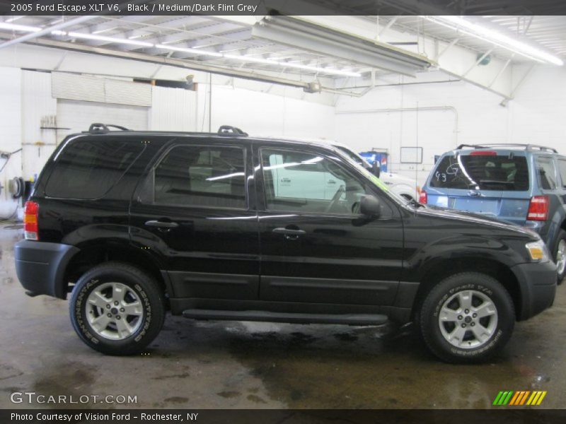 Black / Medium/Dark Flint Grey 2005 Ford Escape XLT V6