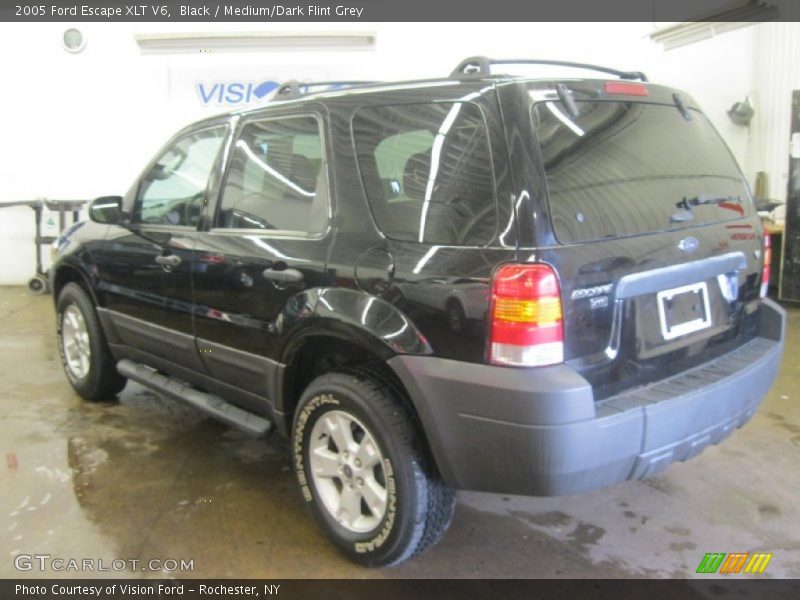 Black / Medium/Dark Flint Grey 2005 Ford Escape XLT V6