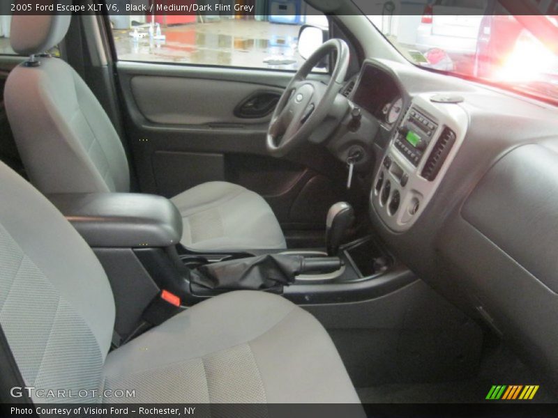 Black / Medium/Dark Flint Grey 2005 Ford Escape XLT V6