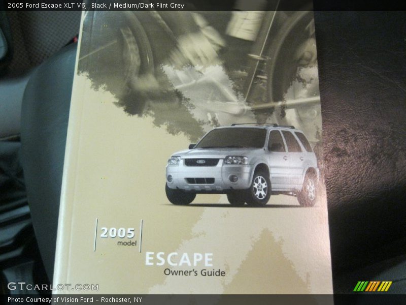 Black / Medium/Dark Flint Grey 2005 Ford Escape XLT V6