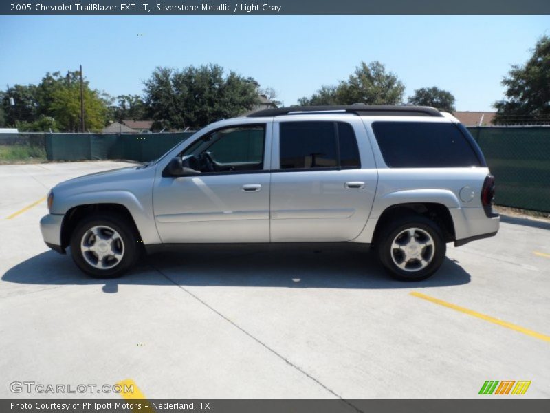 Silverstone Metallic / Light Gray 2005 Chevrolet TrailBlazer EXT LT