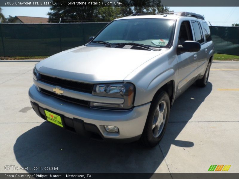 Silverstone Metallic / Light Gray 2005 Chevrolet TrailBlazer EXT LT