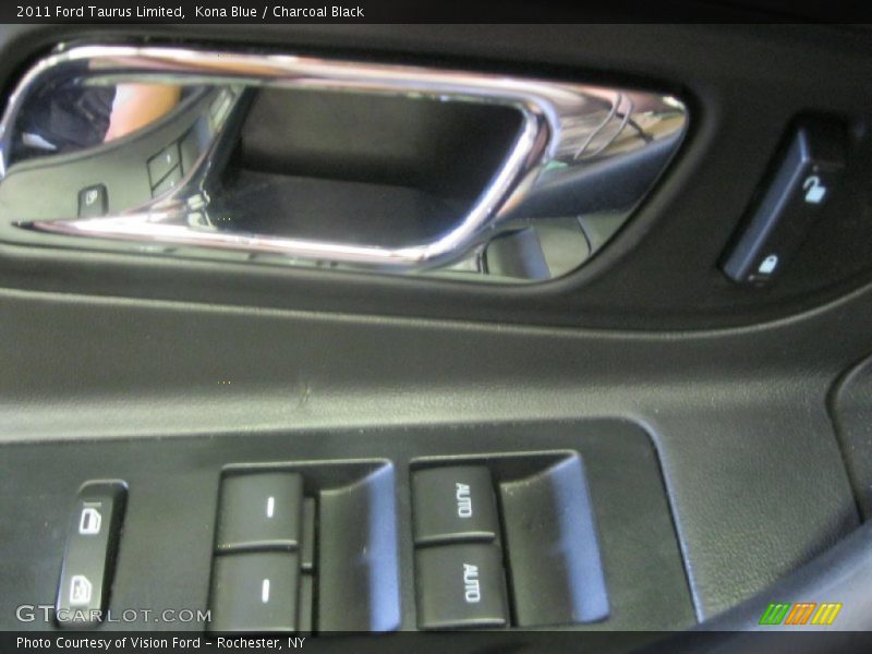 Kona Blue / Charcoal Black 2011 Ford Taurus Limited