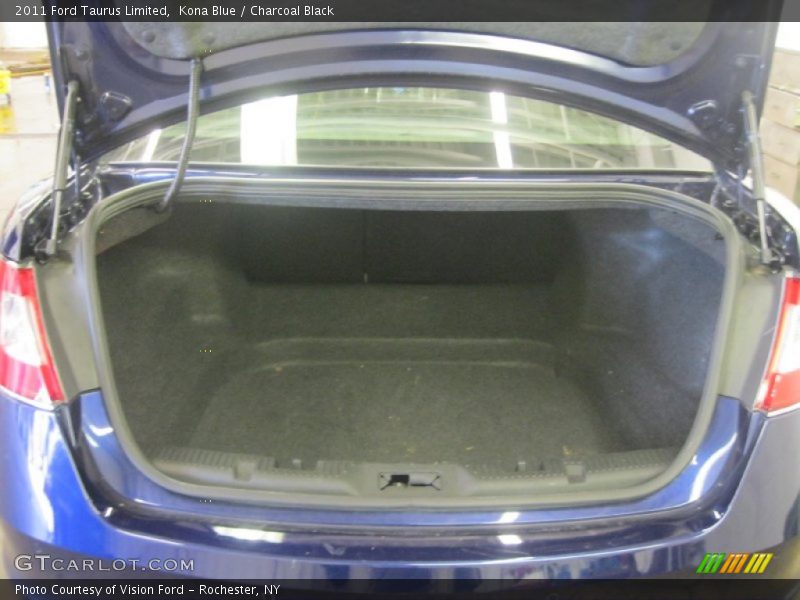 Kona Blue / Charcoal Black 2011 Ford Taurus Limited