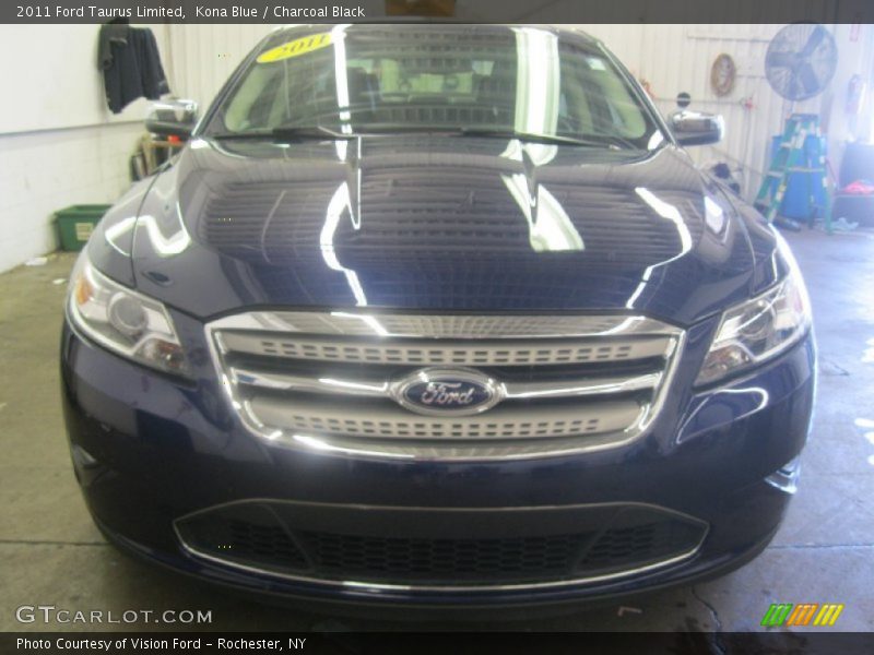 Kona Blue / Charcoal Black 2011 Ford Taurus Limited