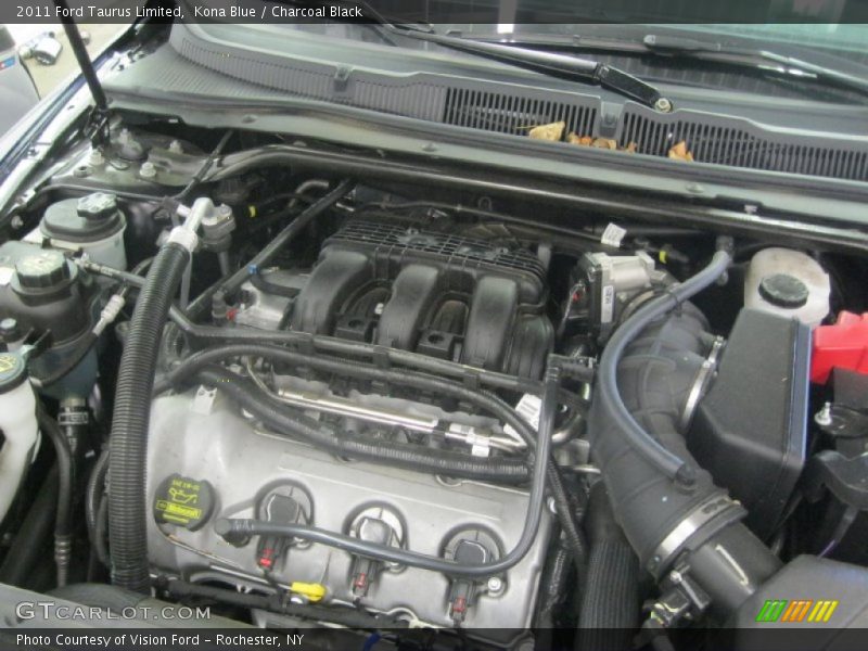 Kona Blue / Charcoal Black 2011 Ford Taurus Limited