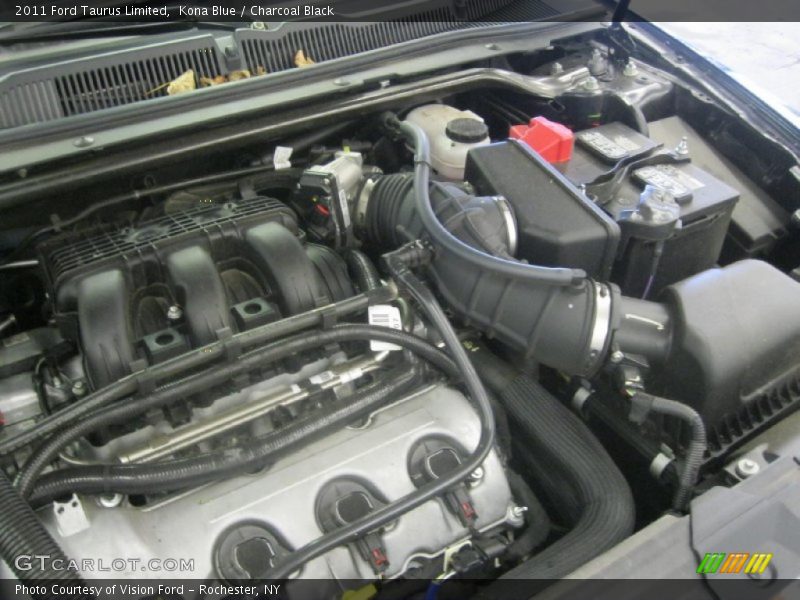 Kona Blue / Charcoal Black 2011 Ford Taurus Limited