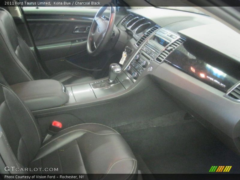 Kona Blue / Charcoal Black 2011 Ford Taurus Limited