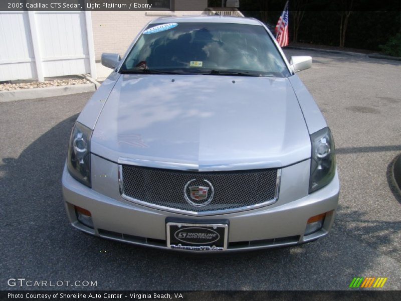 Light Platinum / Ebony 2005 Cadillac CTS Sedan
