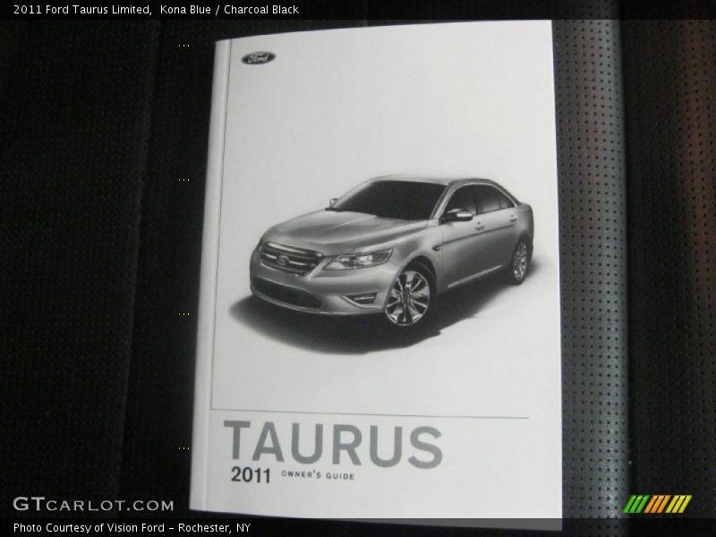 Kona Blue / Charcoal Black 2011 Ford Taurus Limited
