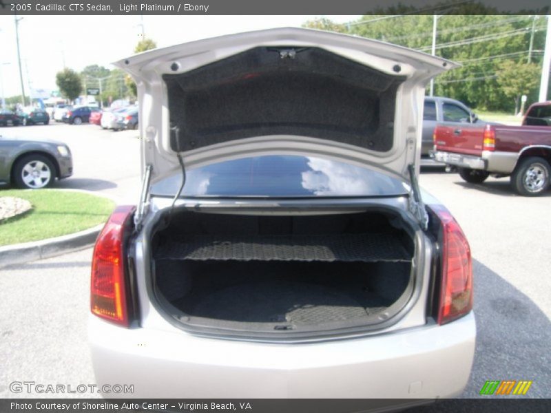 Light Platinum / Ebony 2005 Cadillac CTS Sedan