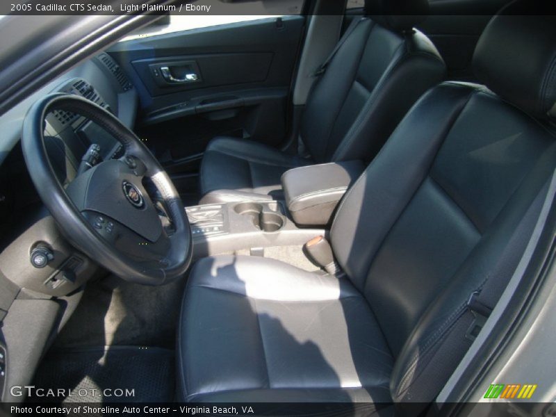 Light Platinum / Ebony 2005 Cadillac CTS Sedan