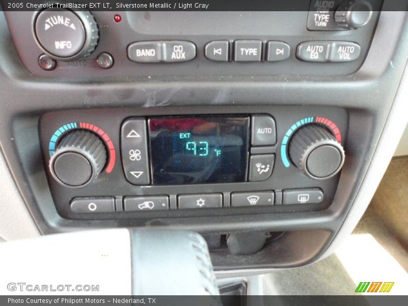 Controls of 2005 TrailBlazer EXT LT