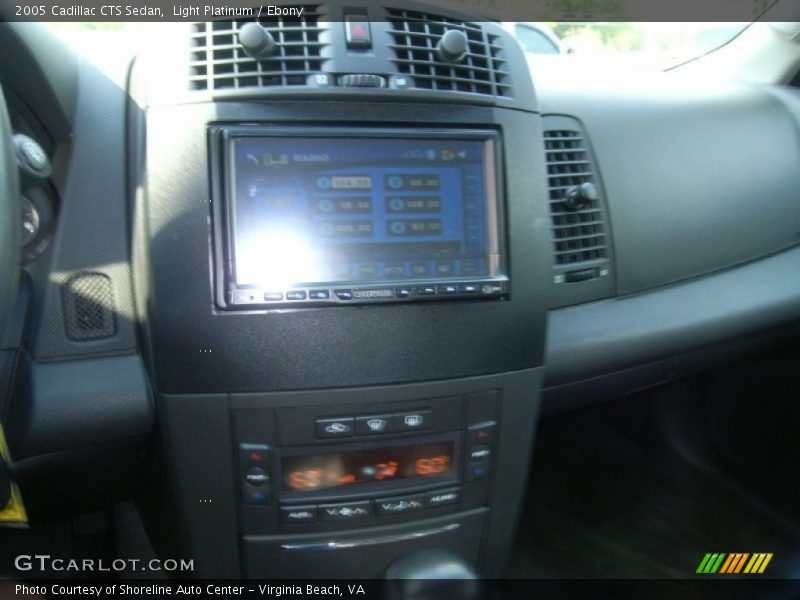 Light Platinum / Ebony 2005 Cadillac CTS Sedan