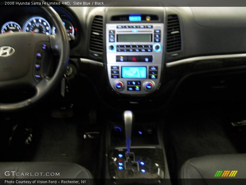 Slate Blue / Black 2008 Hyundai Santa Fe Limited 4WD