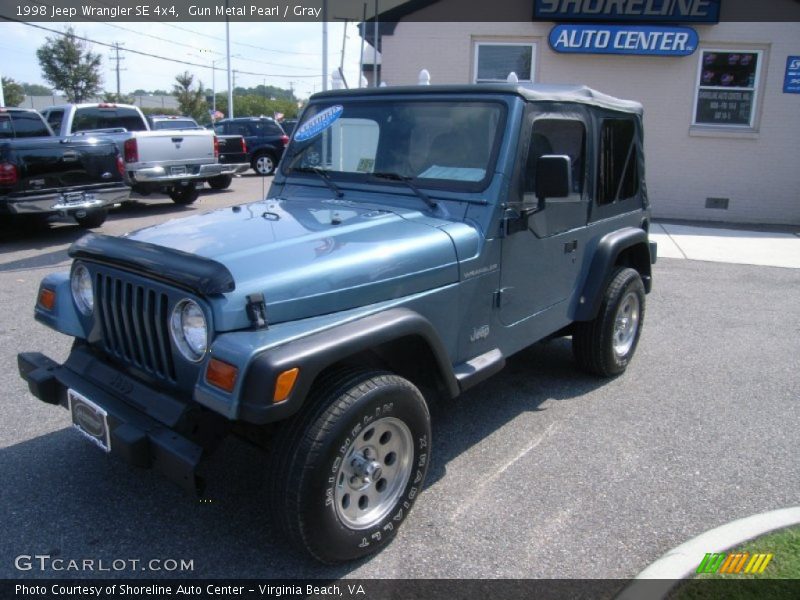 Gun Metal Pearl / Gray 1998 Jeep Wrangler SE 4x4