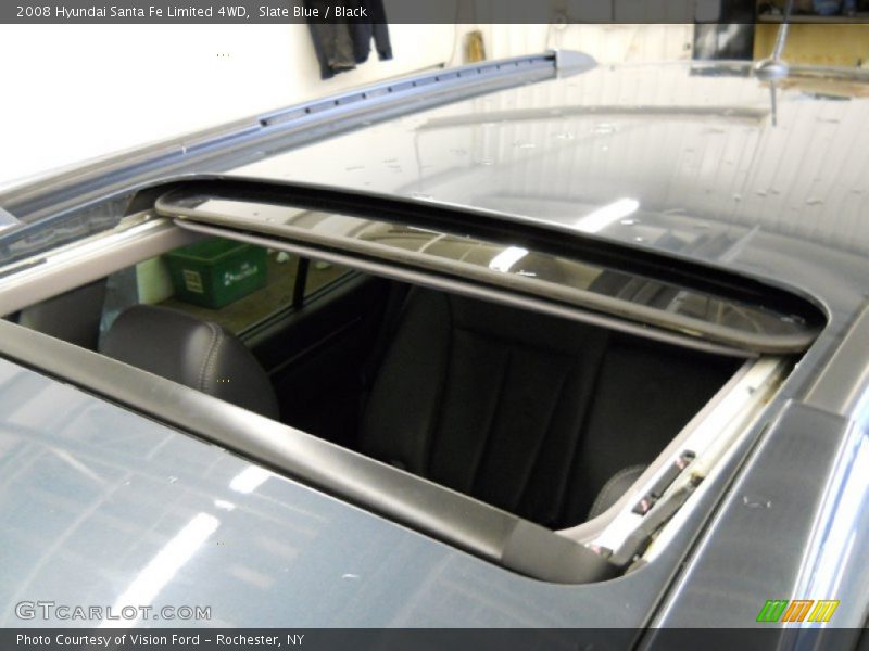 Slate Blue / Black 2008 Hyundai Santa Fe Limited 4WD