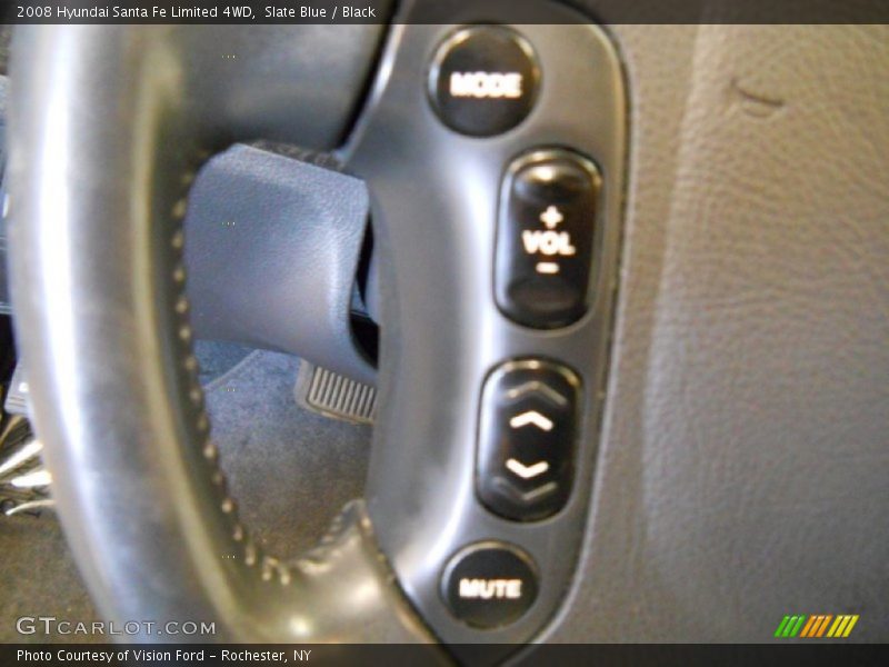 Slate Blue / Black 2008 Hyundai Santa Fe Limited 4WD