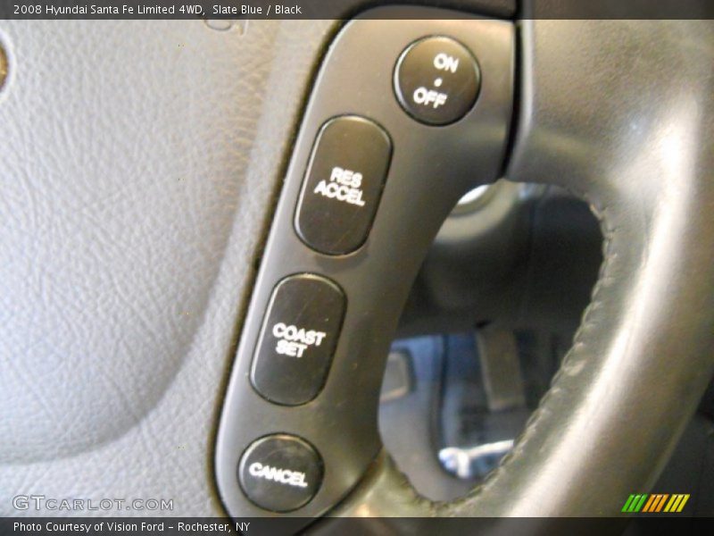 Slate Blue / Black 2008 Hyundai Santa Fe Limited 4WD