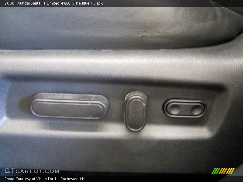 Slate Blue / Black 2008 Hyundai Santa Fe Limited 4WD