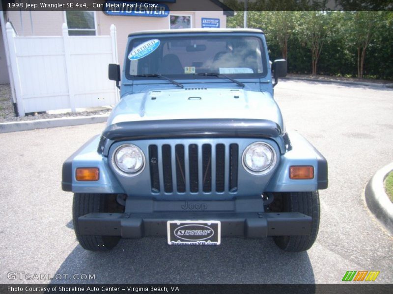 Gun Metal Pearl / Gray 1998 Jeep Wrangler SE 4x4