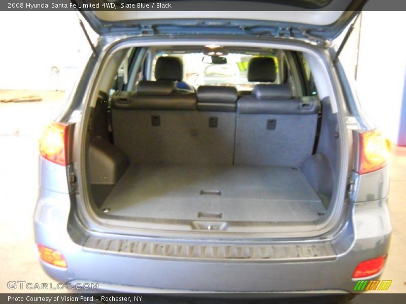 Slate Blue / Black 2008 Hyundai Santa Fe Limited 4WD