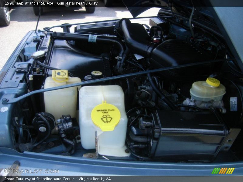 Gun Metal Pearl / Gray 1998 Jeep Wrangler SE 4x4